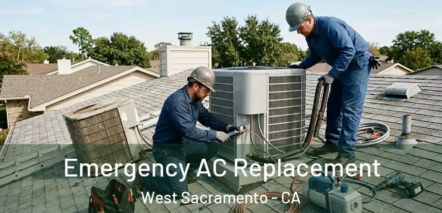  Emergency AC Replacement West Sacramento - CA