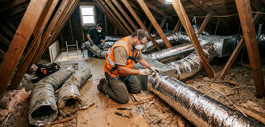 AC Duct Replacement in West Sacramento