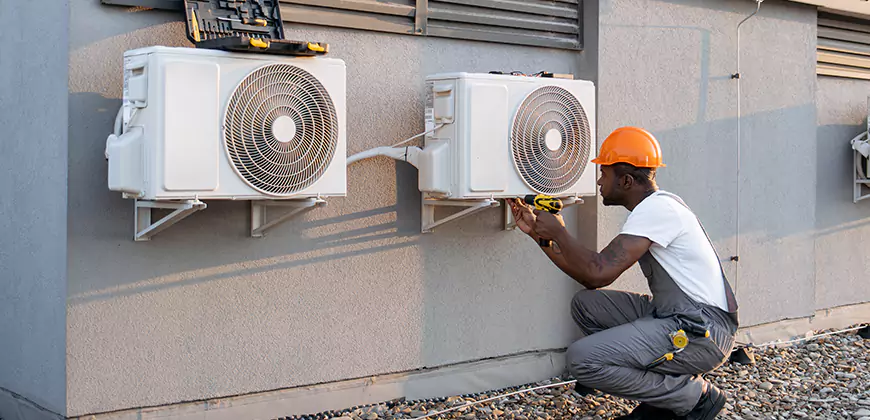 Central AC Outdoor Unit Cleaning in West Sacramento