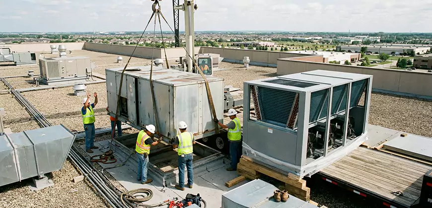 Warehouse and Industrial HVAC Replacement in West Sacramento