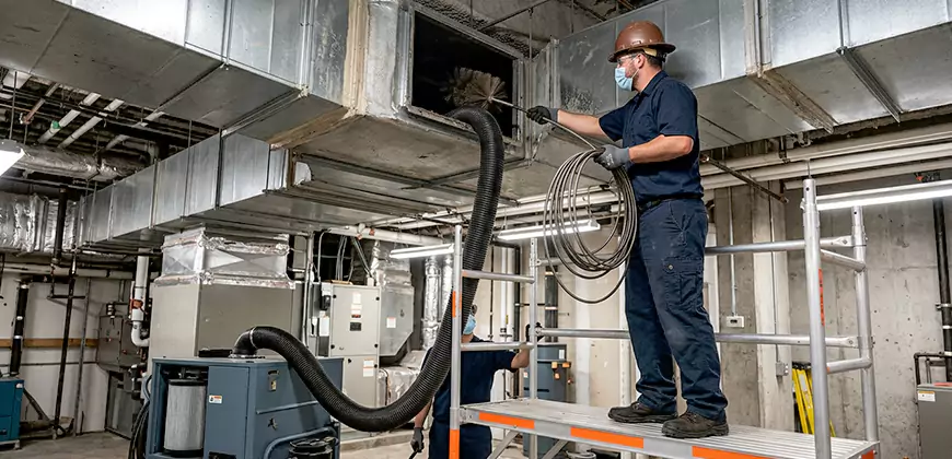 Commercial Ventilation System Cleaning in West Sacramento