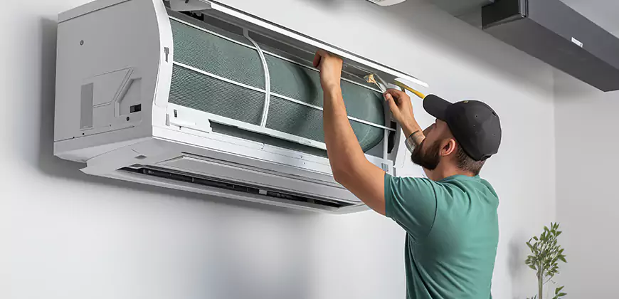 Bathroom and Small Space Ductless Installation in West Sacramento