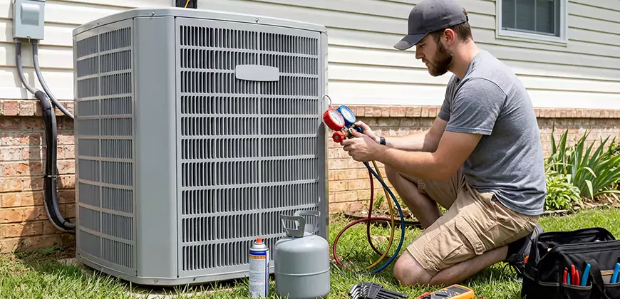 Emergency Air Conditioning Retrofit in West Sacramento