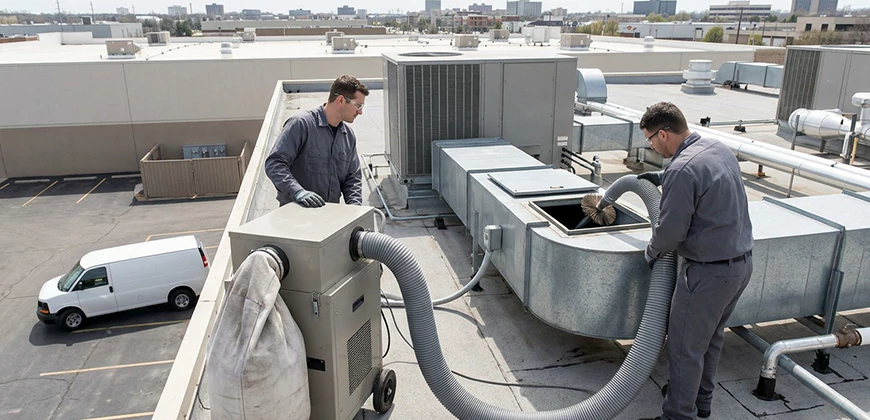 Commercial and Industrial Duct Cleaning in West Sacramento