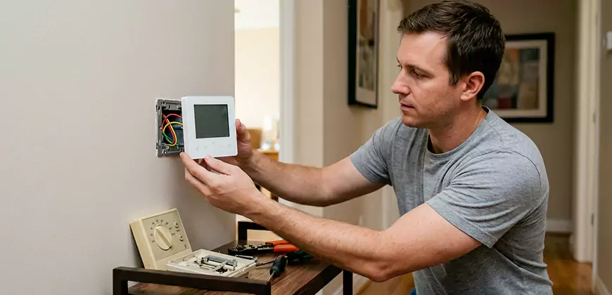 Heat Pump Thermostat Configuration in West Sacramento