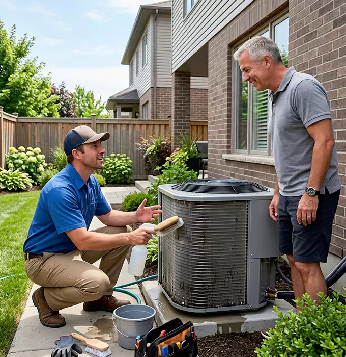 Why West Sacramento, CA Homeowners Choose HVAC West Sacramento for Outdoor AC Unit Cleaning?